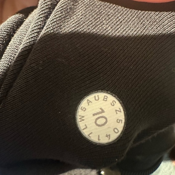 Lululemon Free to Roam Joggers Tapered Sweatpants Pull On Zip Pockets Black 10 - Picture 13 of 13